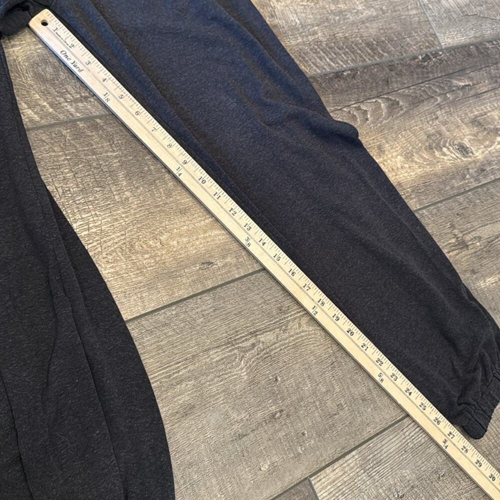 Gilli Charcoal Grey Black Long Sleeve Jumpsuit Size L - Picture 8 of 10